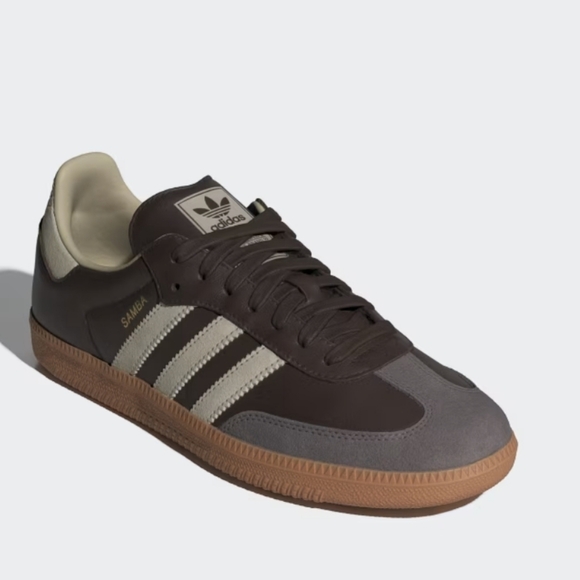 Adidas Samba OG Brown Putty Gray Gum Bottom Mens Sz 10.5 ID1481 New In Box - Picture 7 of 12